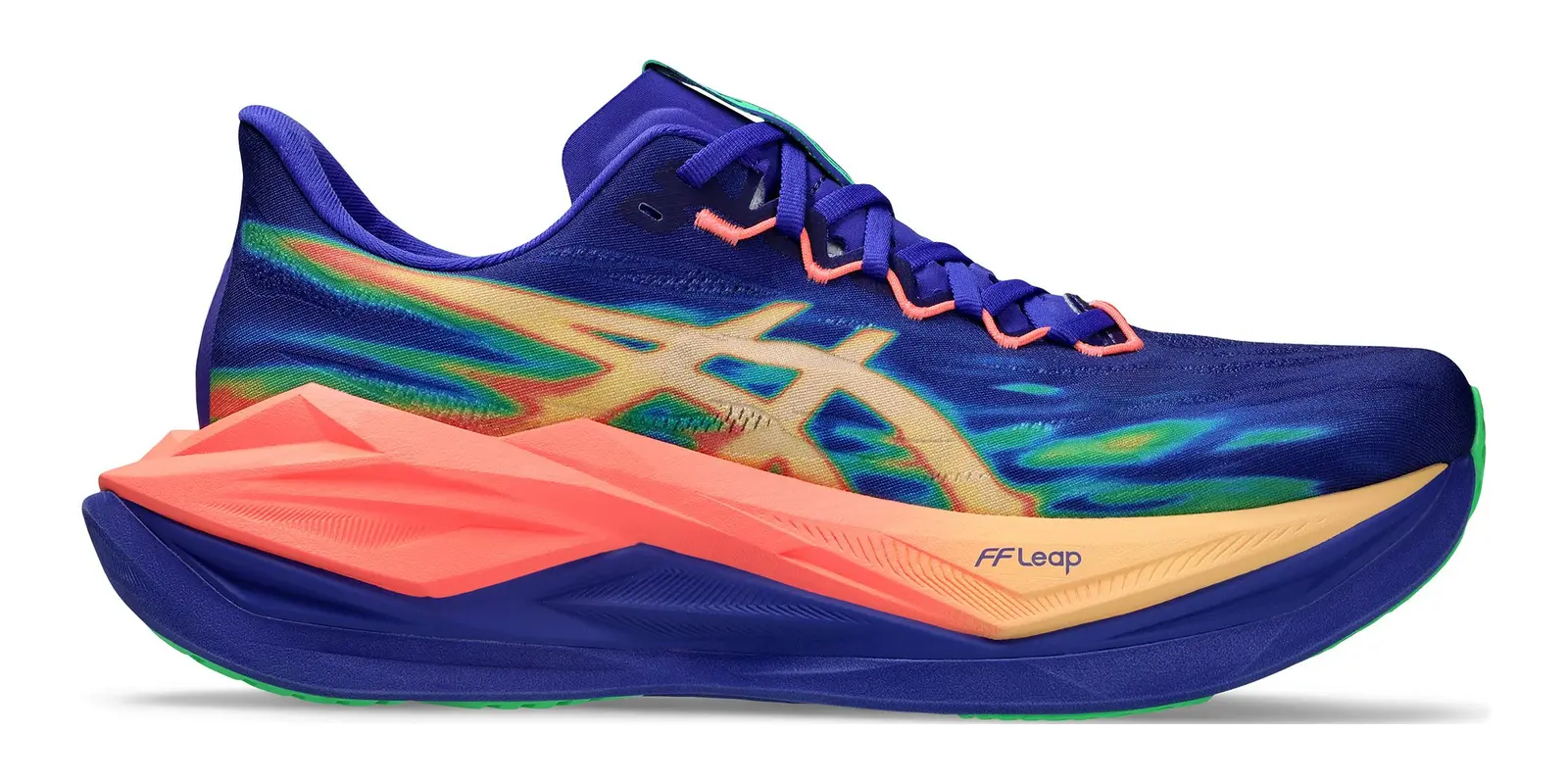 ASICS Superblast 3 in Cobalt Burst / Light Orange