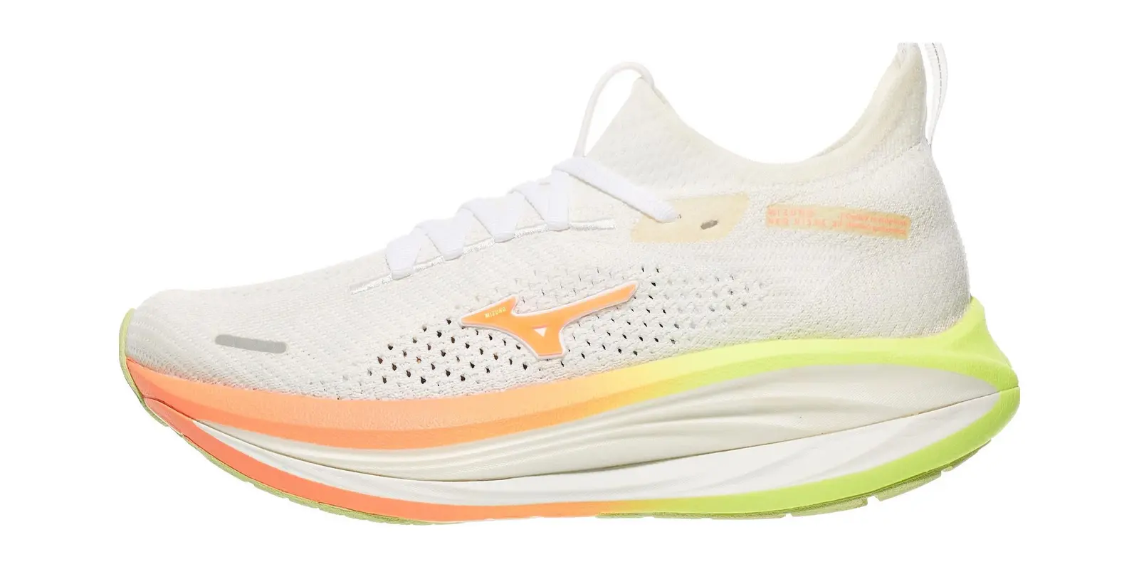 Mizuno Neo Vista 3 in White / Flamingo Coral
