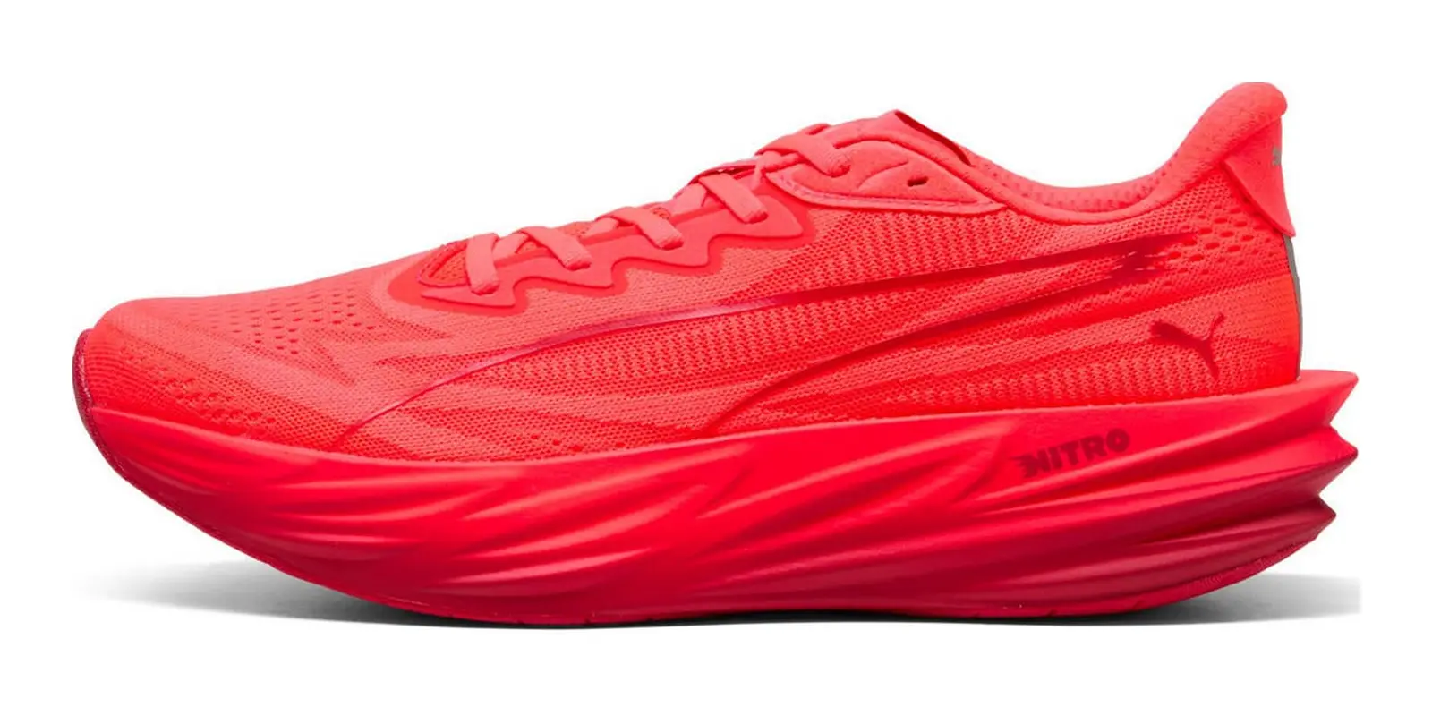 PUMA Deviate Pure Nitro in Red / Red Rhythm