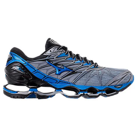 Mizuno Wave Prophecy 7 in Grey / Blue