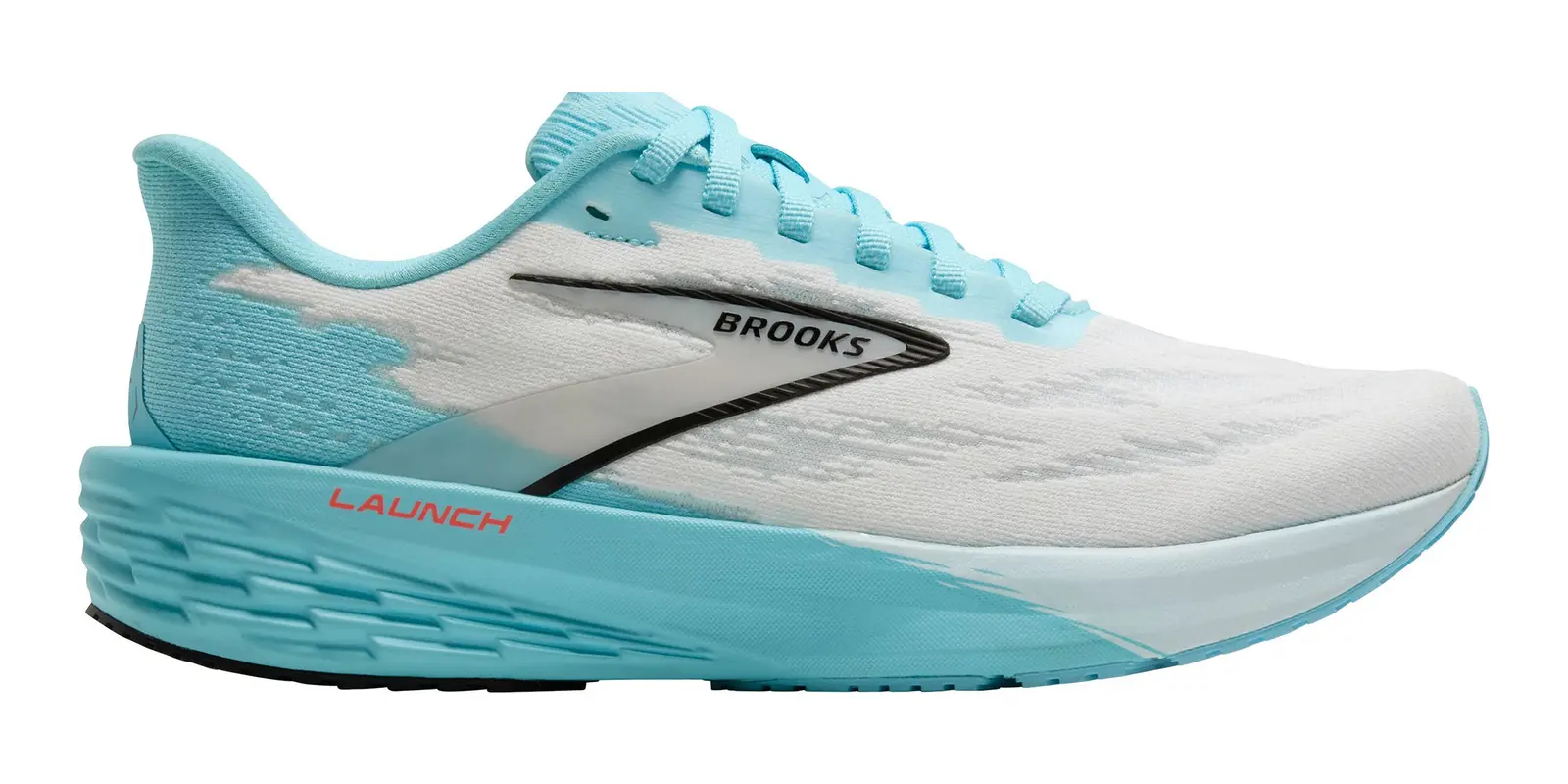 Brooks Launch 10 in Oyster / Grey / Blue