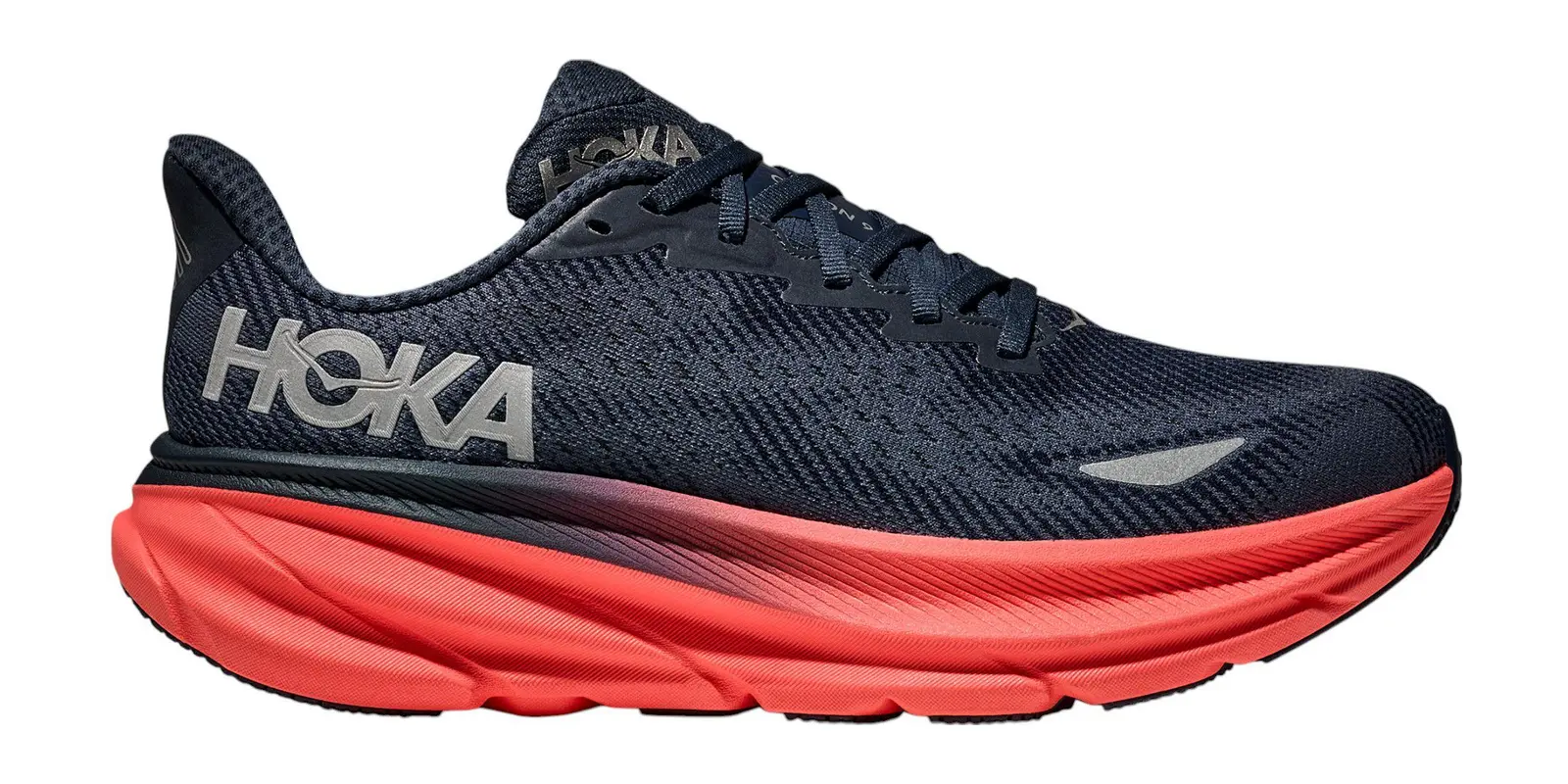 HOKA Clifton 9 in Asphalt Grey / Gravel