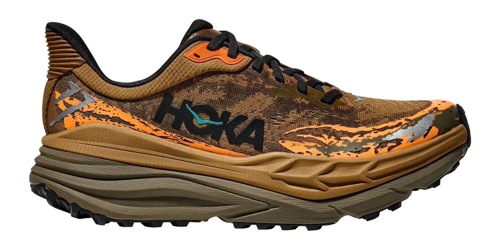 HOKA Stinson in Foggy Night / Cardamom