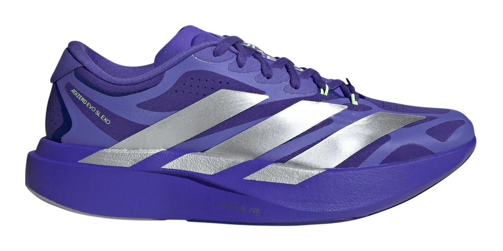 adidas adizero Evo SL in Purple / Silver