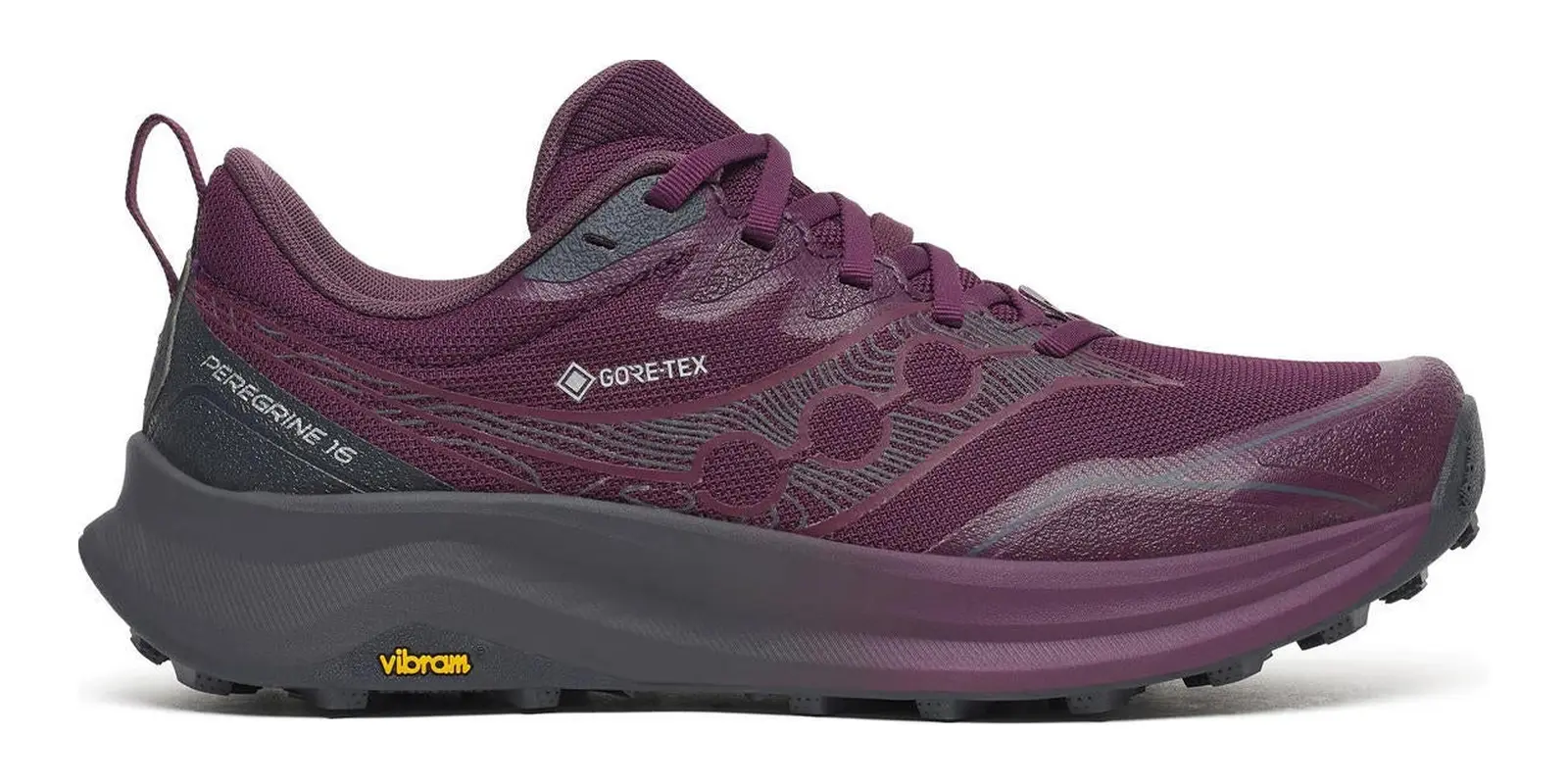 Saucony Peregrine 16 in Eggplant / Ebony