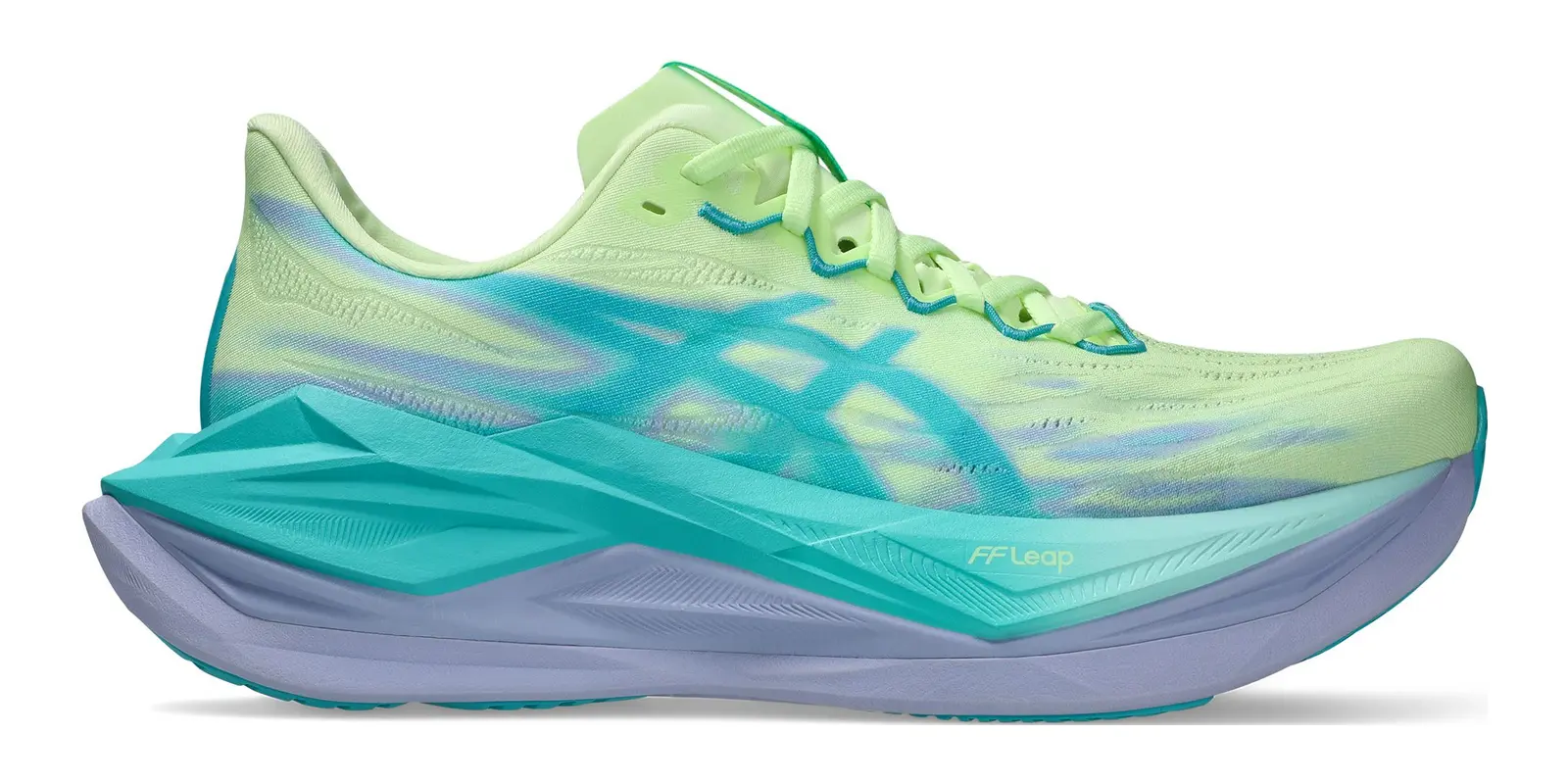 ASICS Superblast 3 in Illuminate Yellow / Energy Aqua