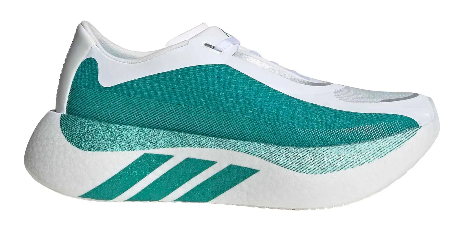 adidas Hyperboost Edge in White / Green