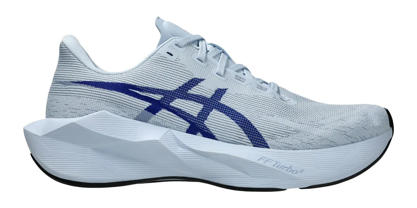 ASICS Novablast 6 in Solid Air / Prussian Blue