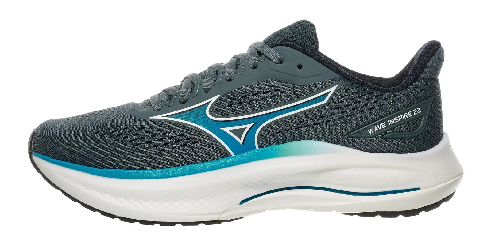 Mizuno Wave Inspire 22 in Dark Slate / Blue Jewel
