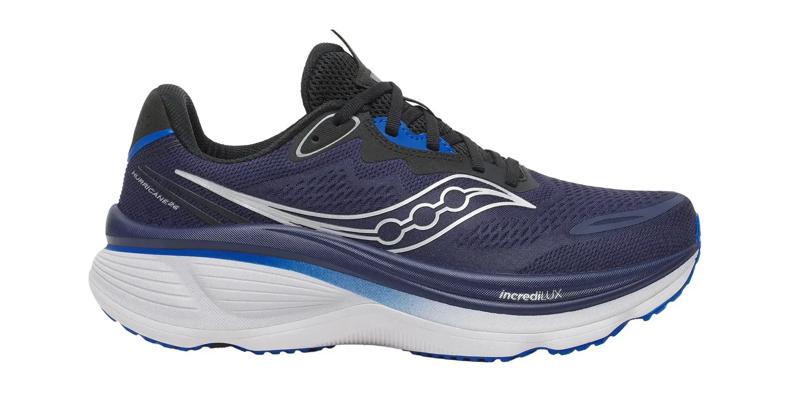 Saucony Hurricane 26 in Naval / Black