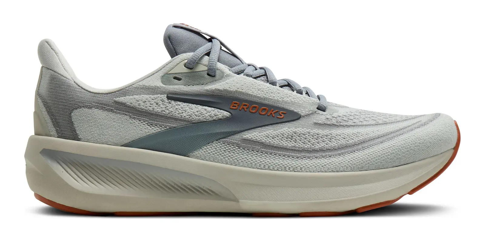 Brooks Revel 9 in Grey / Brown