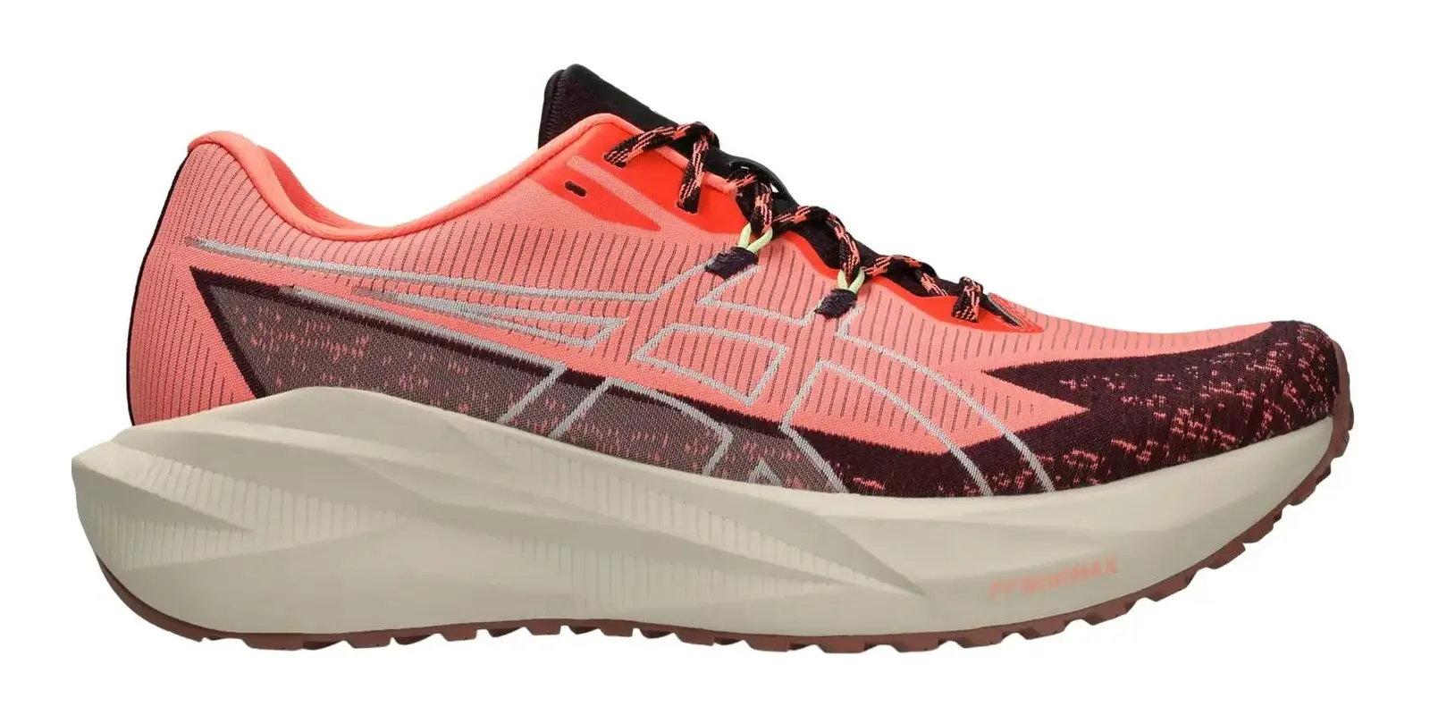 ASICS Blazeblast in Sun Coral / Aubergine