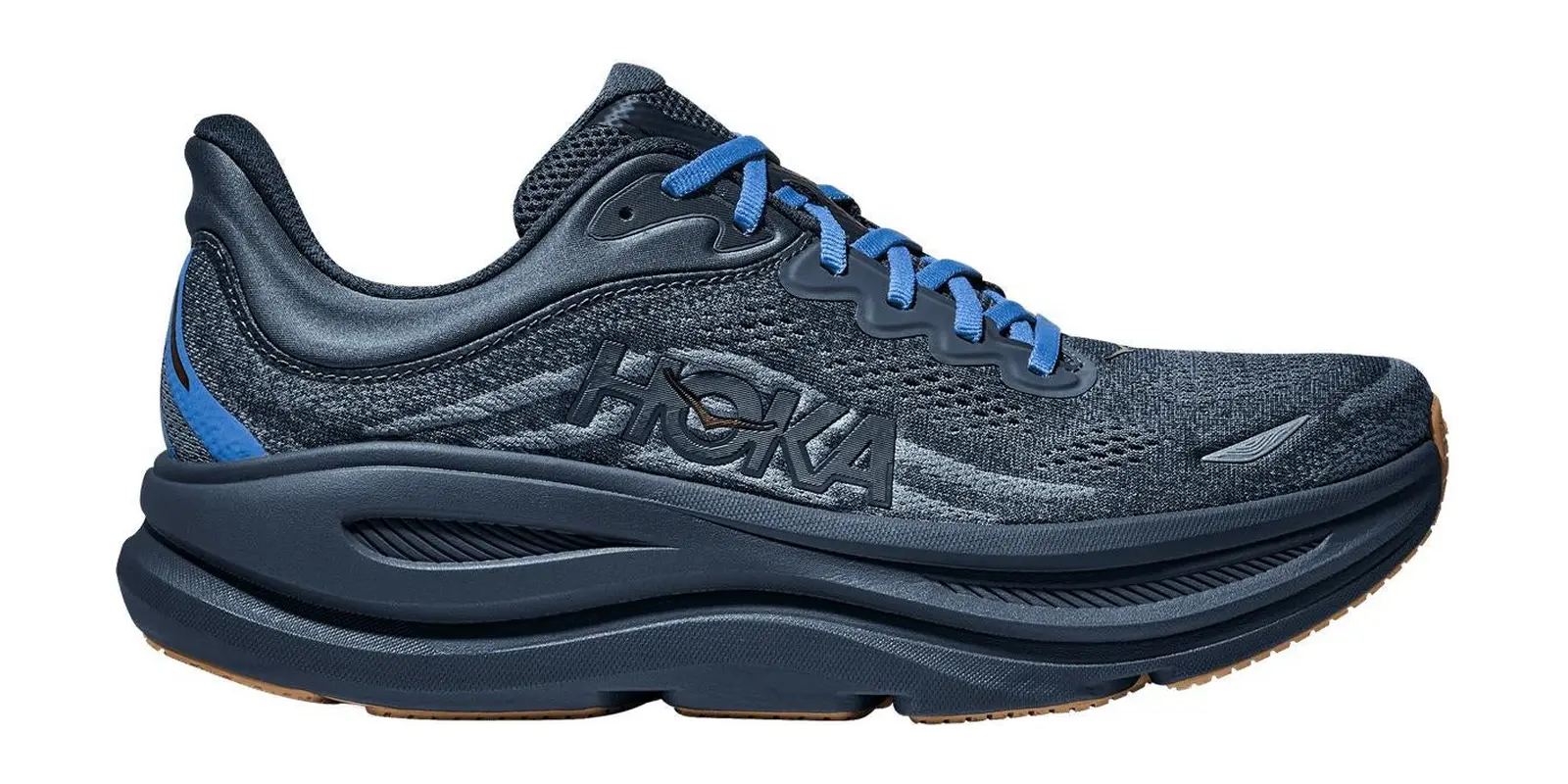 HOKA Bondi 9 in Faded Navy / Slate Blue