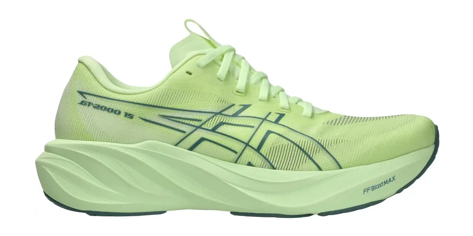 ASICS GT-2000 15 in Yellow / Foggy Teal