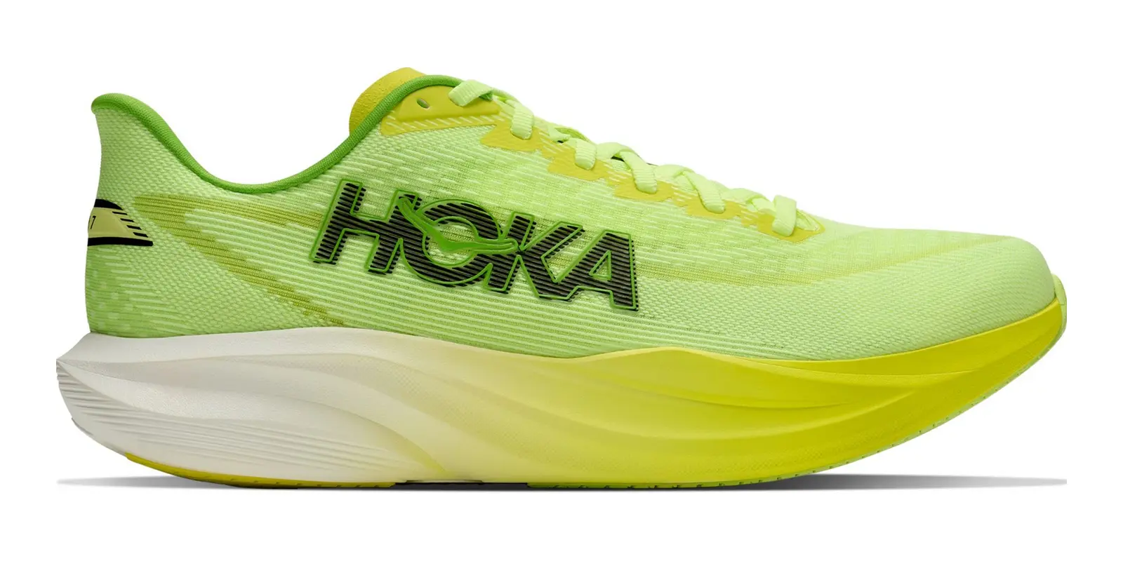 HOKA Mach 7 in Neon Yuzu / Hoka Citrus