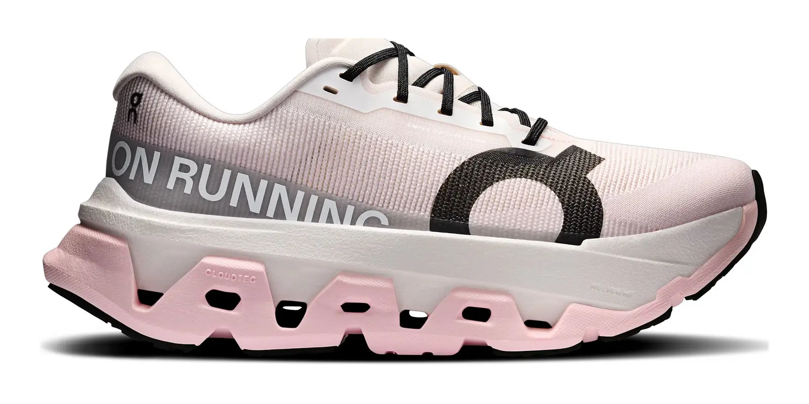 On Cloudmonster 3 Hyper in White / Peony Multi