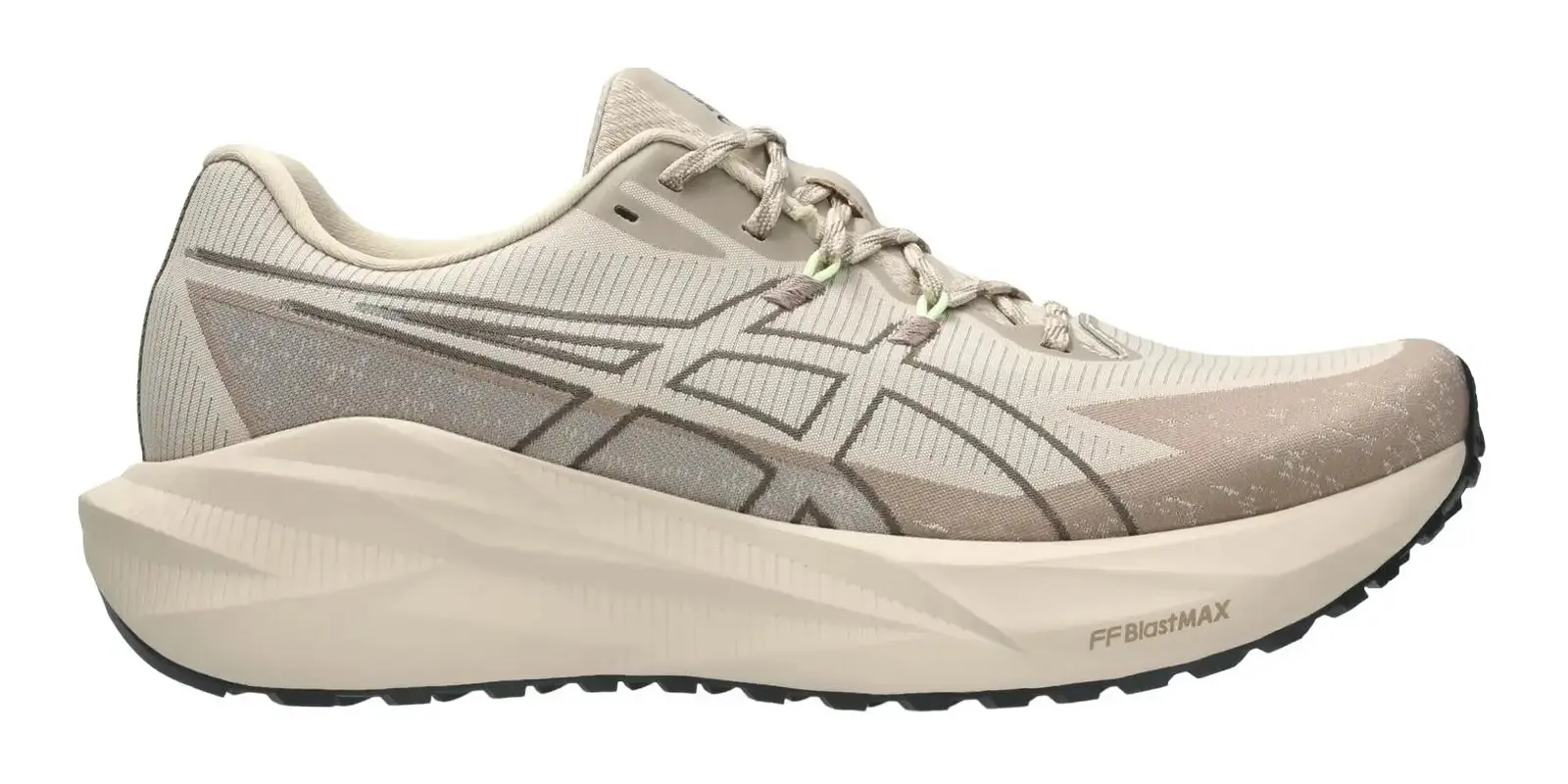 ASICS Blazeblast in Taupe / Yellow