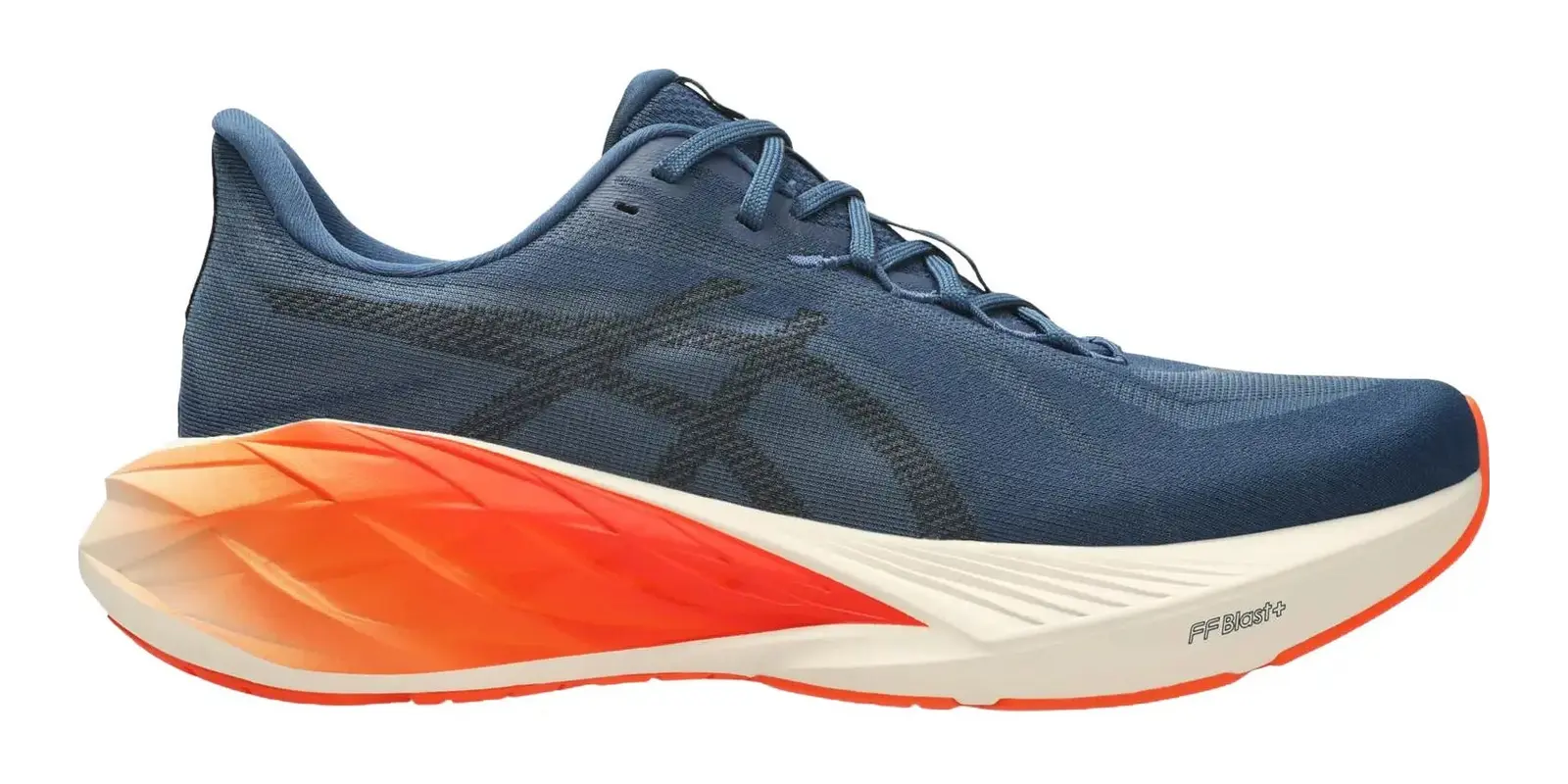 ASICS Dynablast 6 in Blue / Cherry Tomato