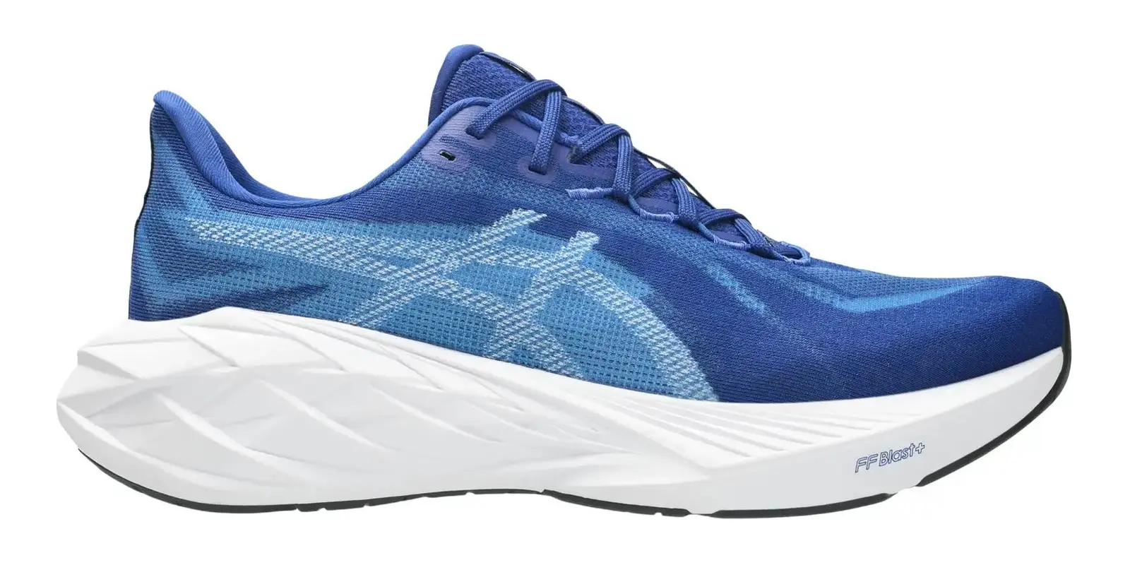 ASICS Dynablast 6 in Prussian Blue / White