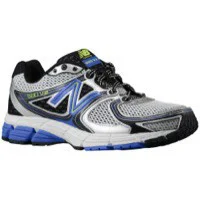New Balance 680 V2 in Silver / Blue
