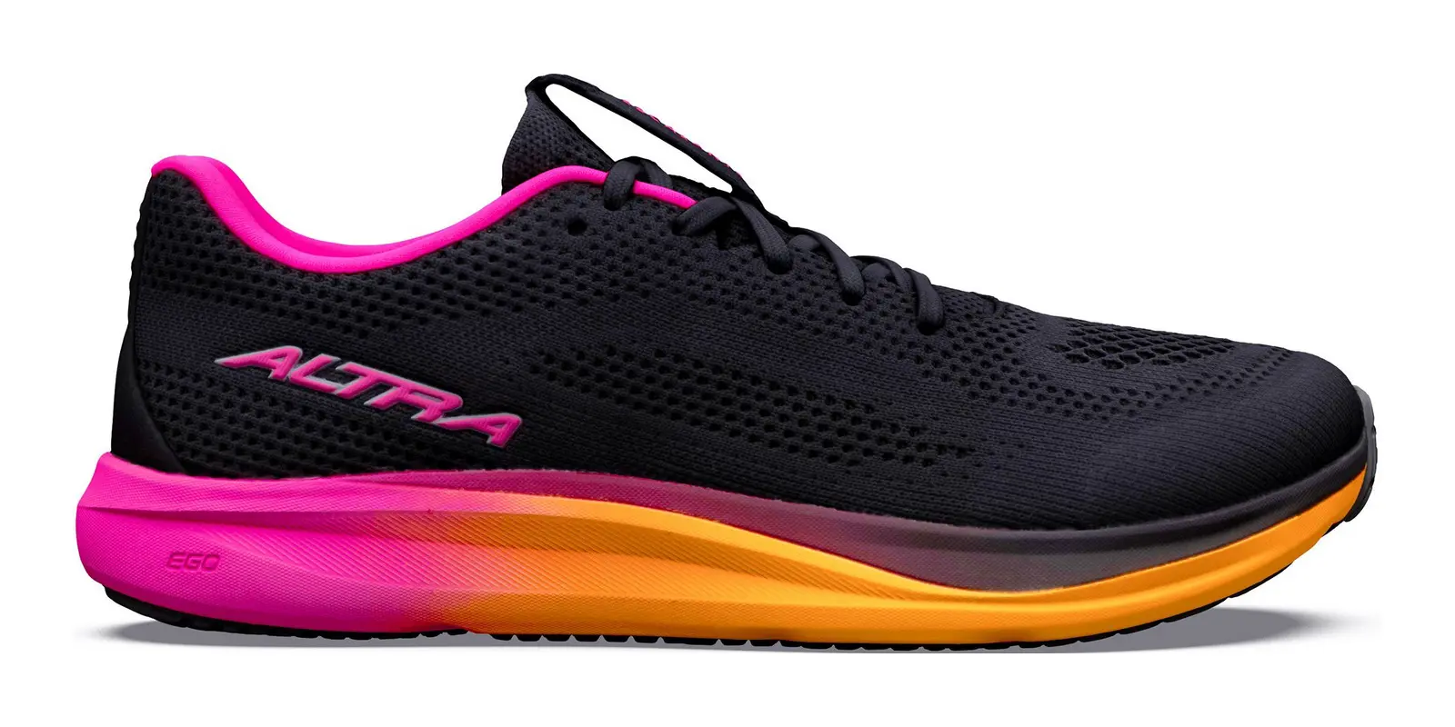 Altra Escalante 5 in Black / Pink Glow / Orange Pop