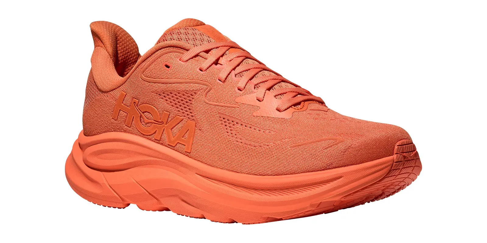 HOKA Clifton 10 in Persimmon