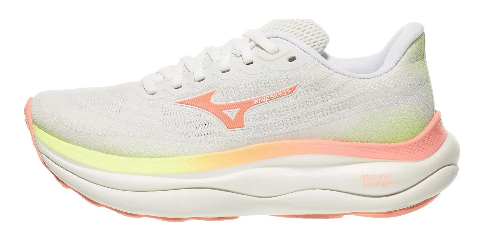 Mizuno Wave Sky 9 in Gf White / Desert Flower