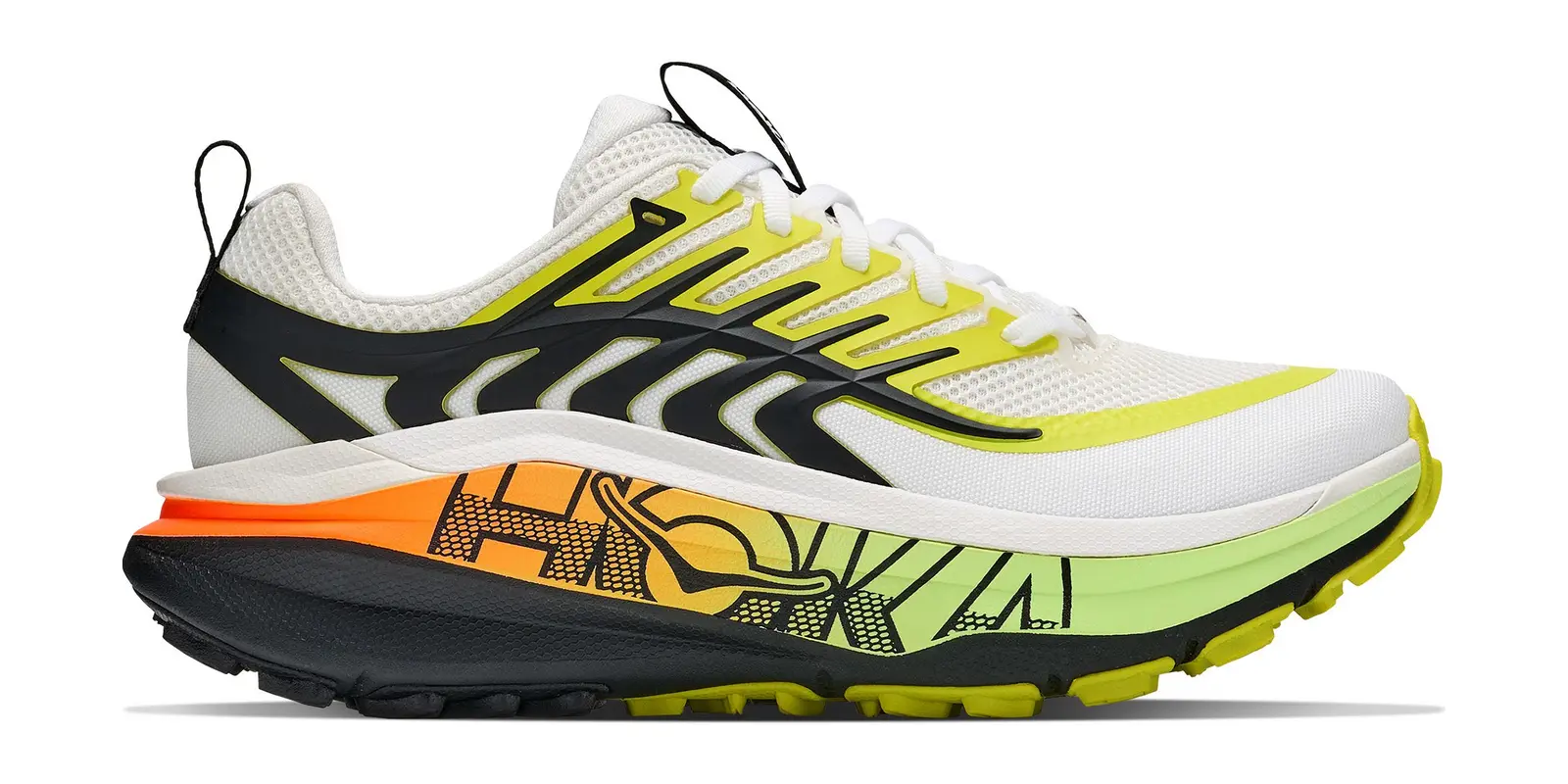 HOKA Stinson 8 in Frost / Black
