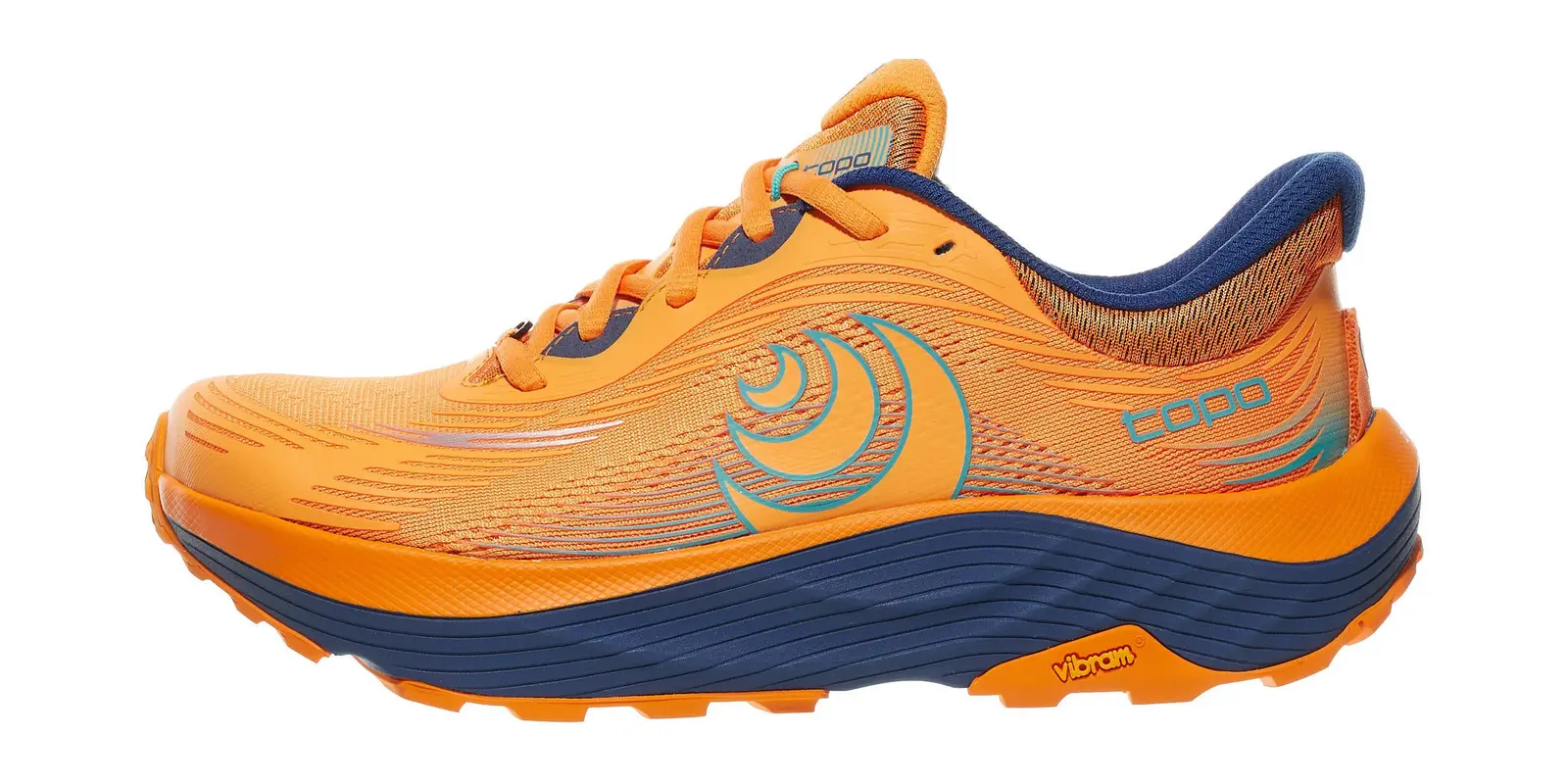 Topo Athletic Ultraventure 5 in Orange / Navy