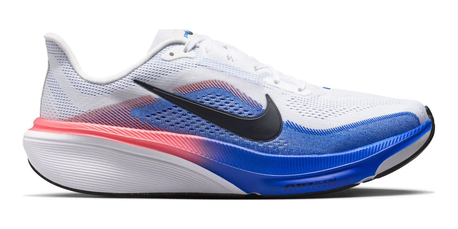 Nike Pegasus 42 in White / Racer Blue / Atomic Pink