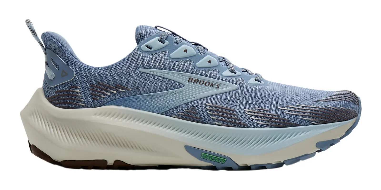 Brooks Ghost Trail in Blue / Brown