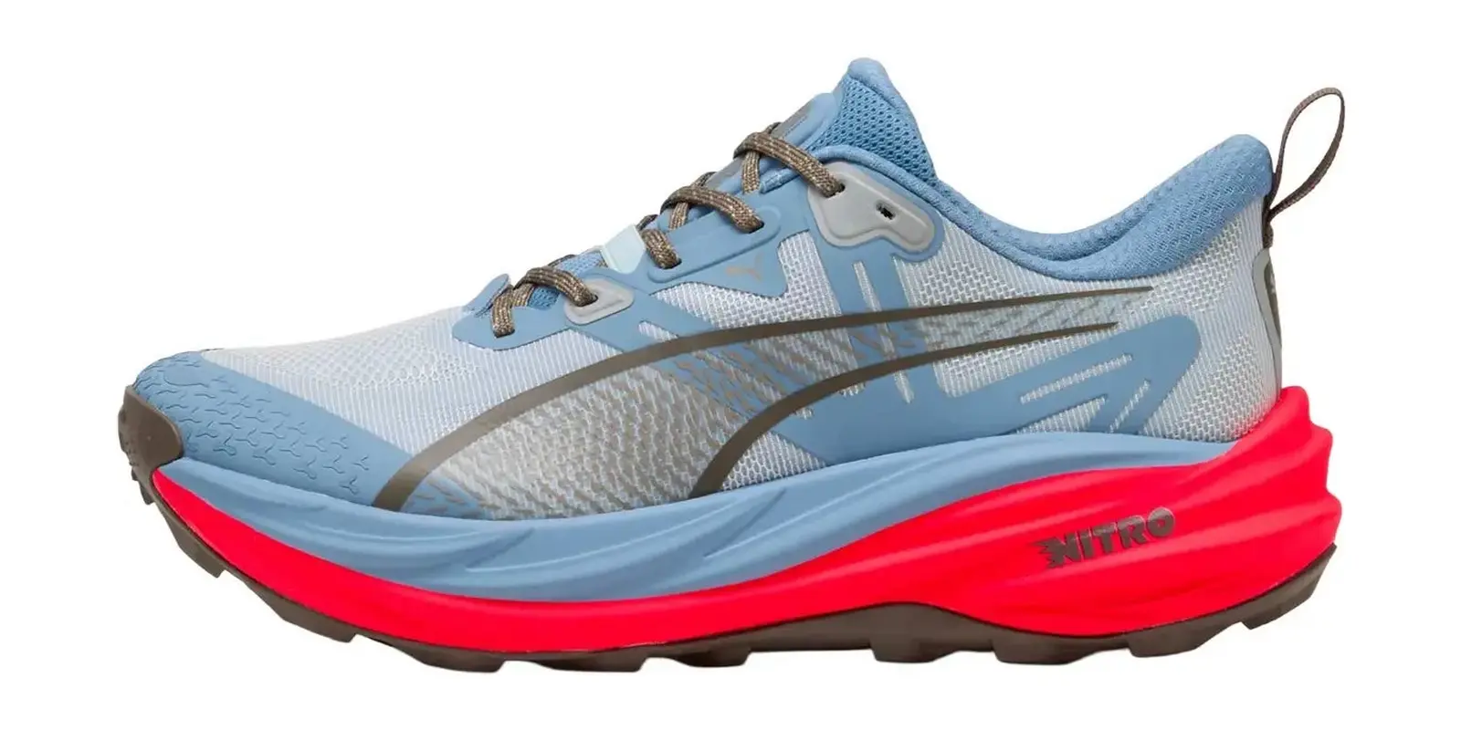 PUMA Voyage Nitro 4 in Blue / Red / Grey