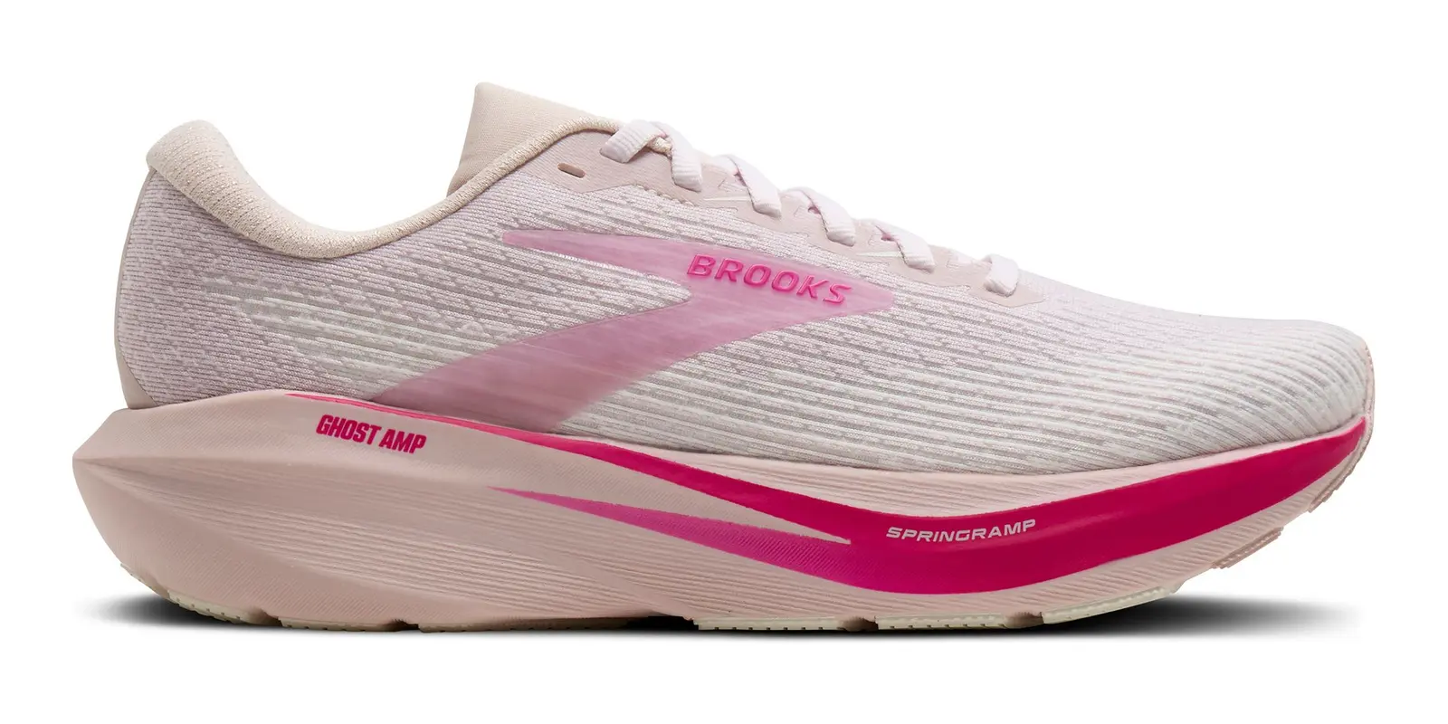 Brooks Ghost Amp in Pink / Fuschia