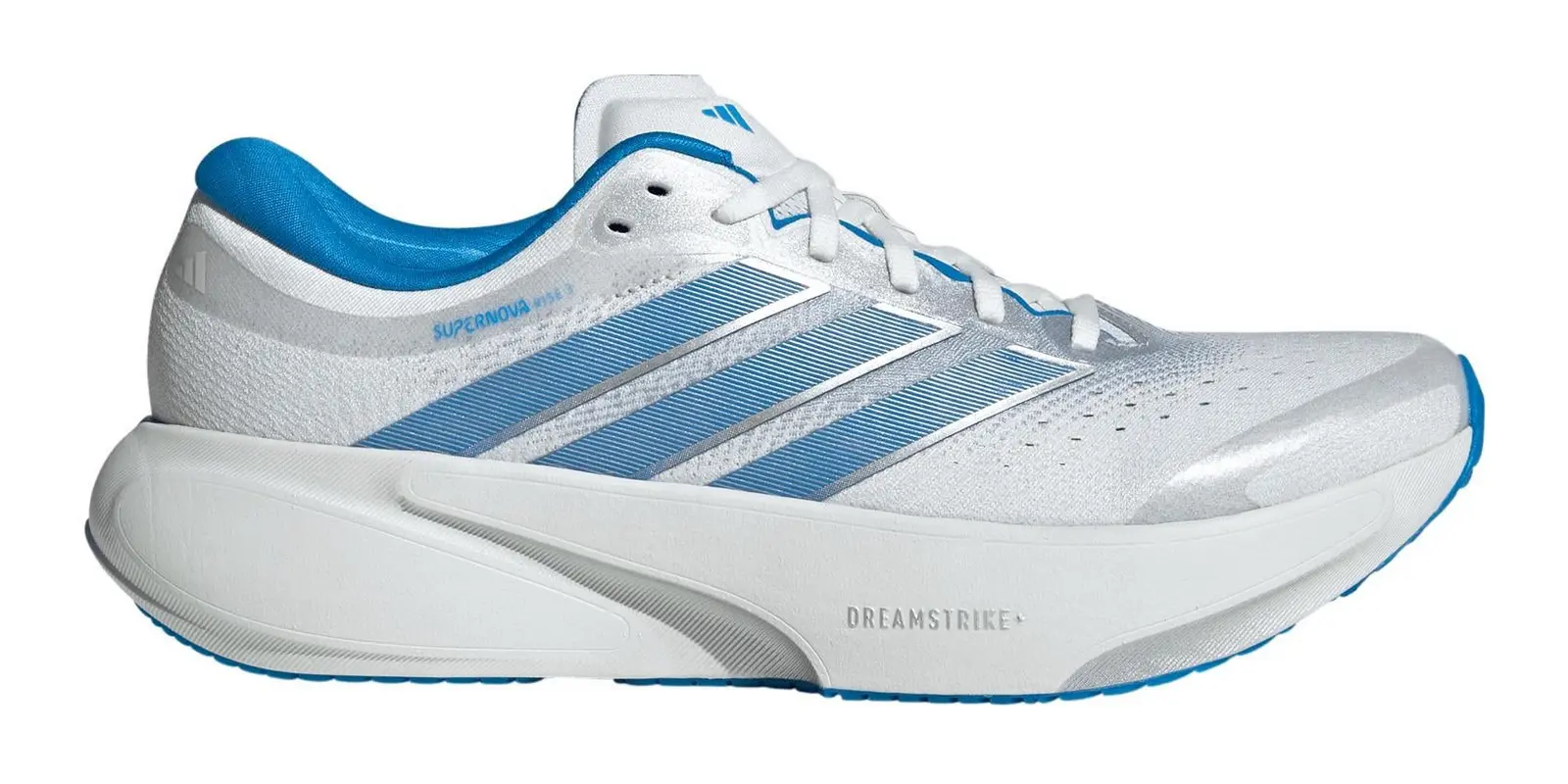 adidas Supernova Rise 3 in White / Silver