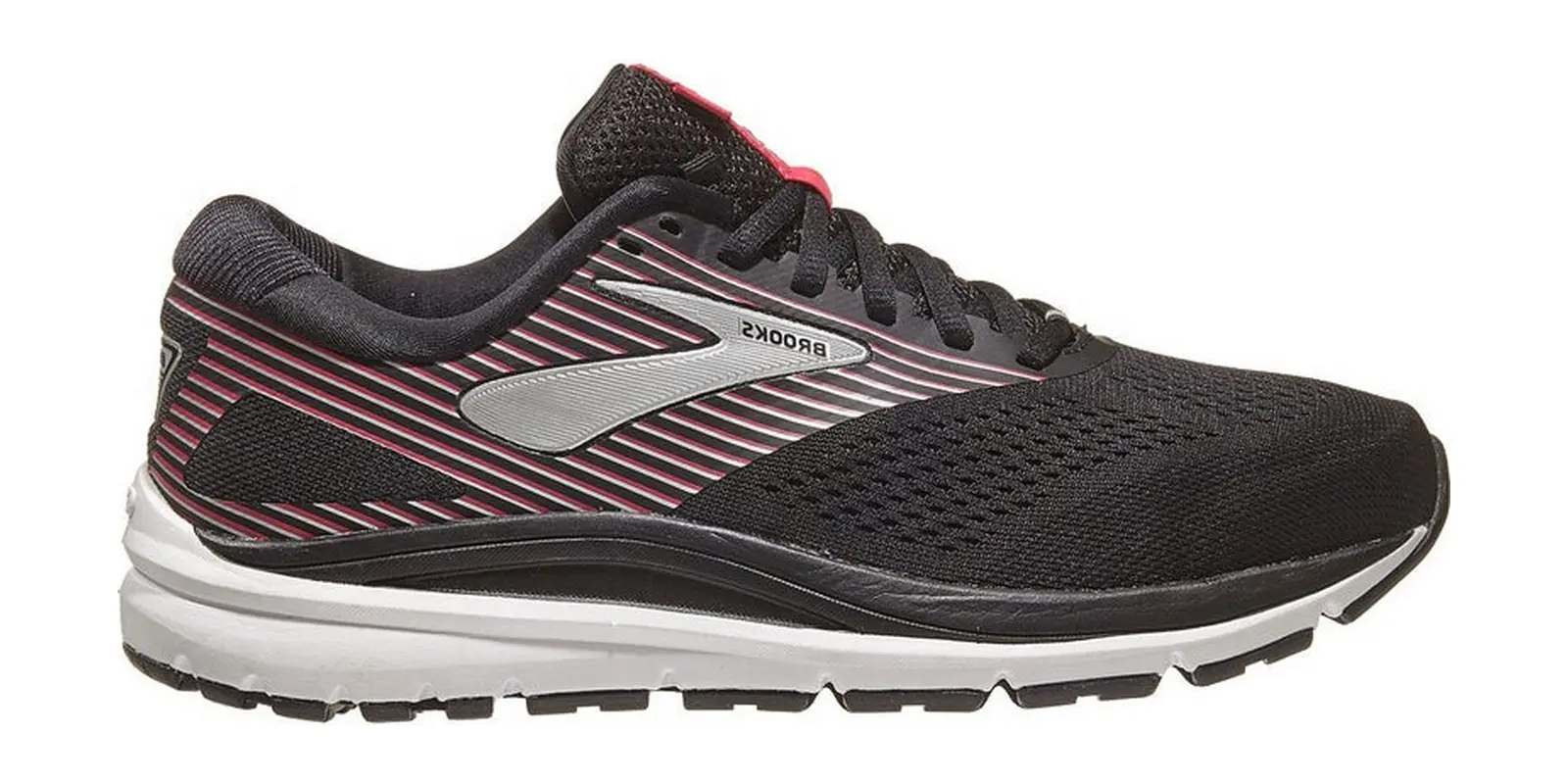 Brooks Addiction 14 in Black / Pink / Silver