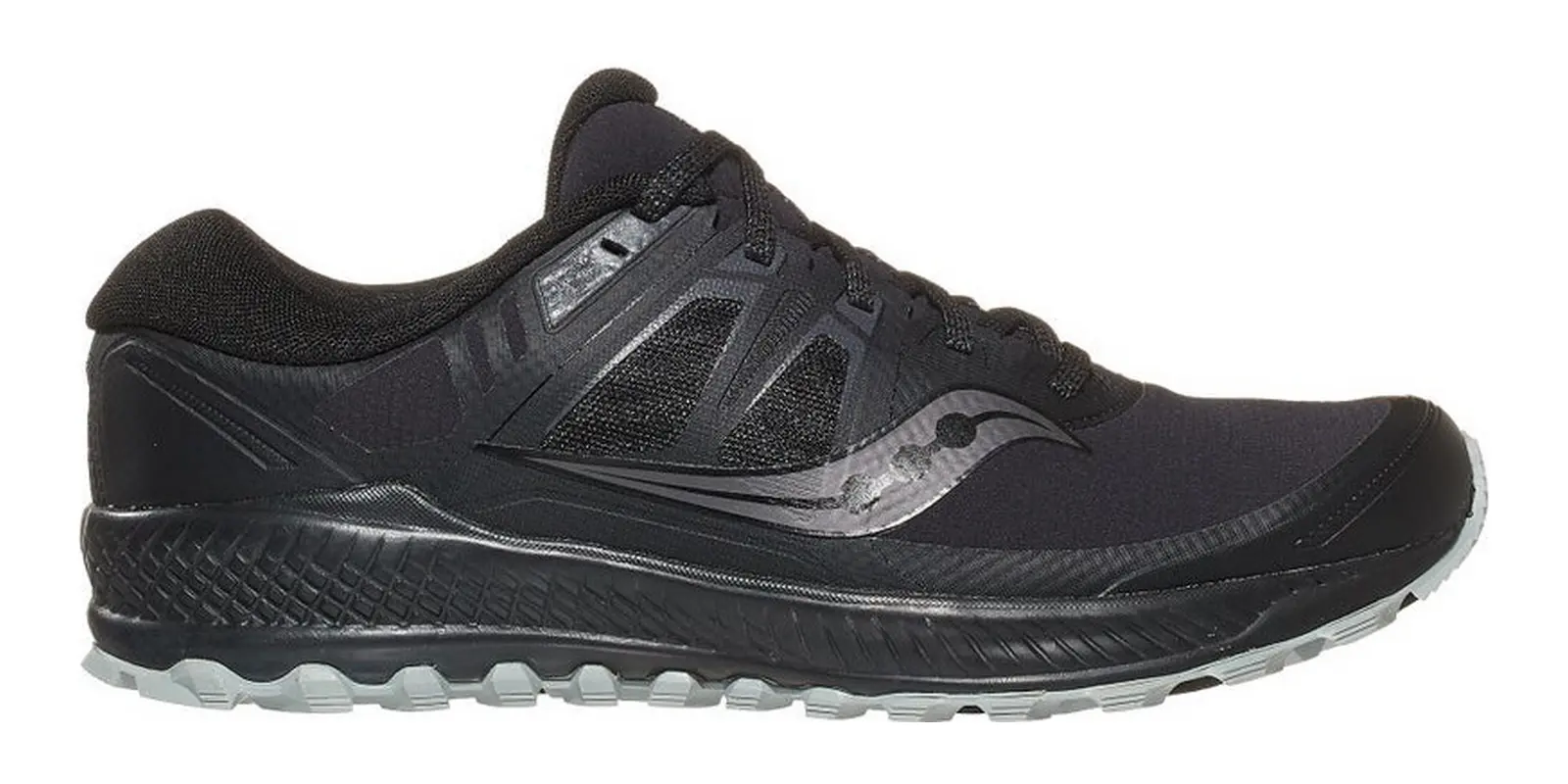Saucony Peregrine ICE+ in Black / Grey