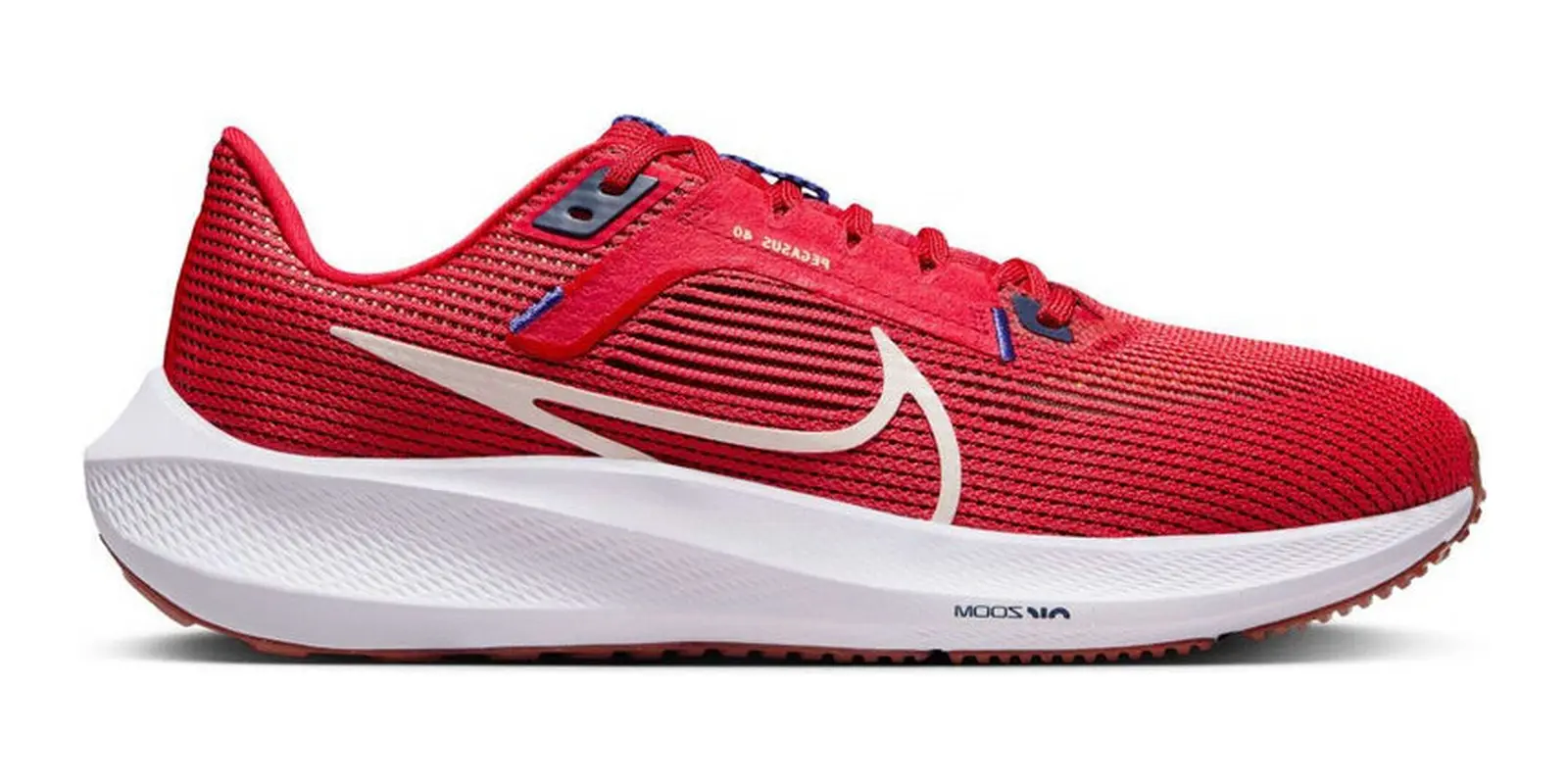 Nike Air Zoom Pegasus 40 in Red / Sea