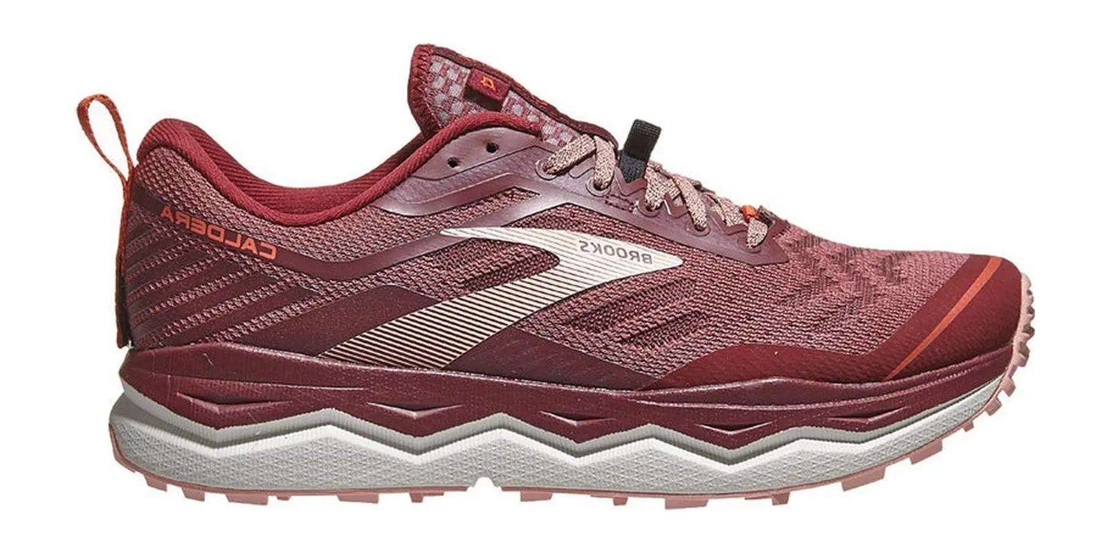Brooks Caldera 4 in Zinfandelnocturnecoral