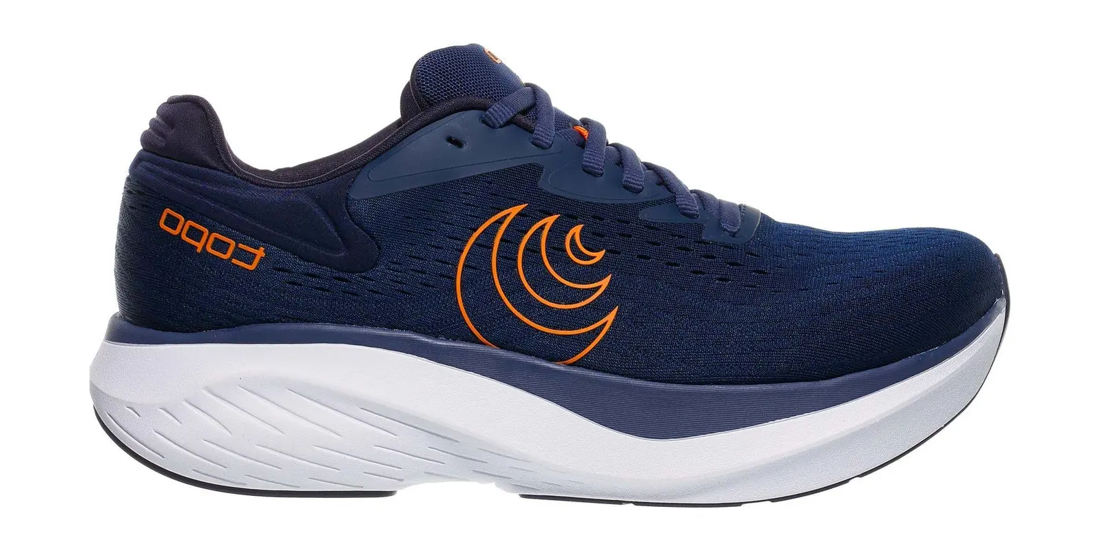 Topo Athletic Atmos 2 in Navy / Orange