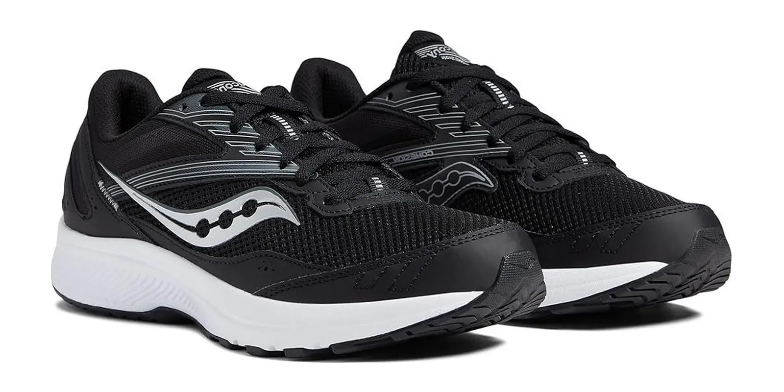 Saucony Cohesion 15 in Black / White