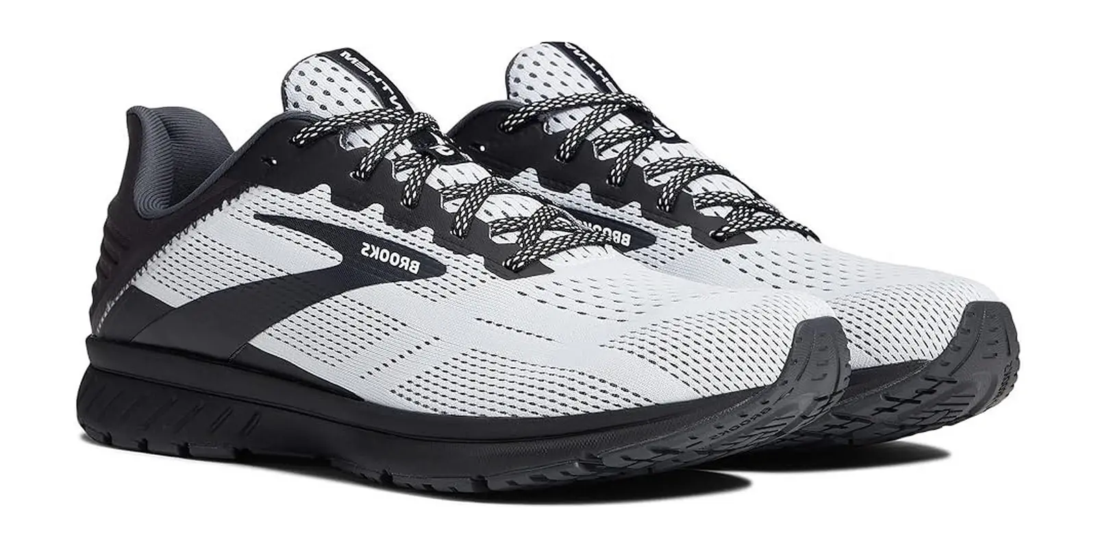 Brooks Anthem 5 in White / Black / Ebony