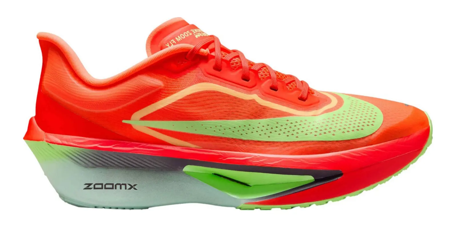 Nike Zoom Fly in White / Crimson