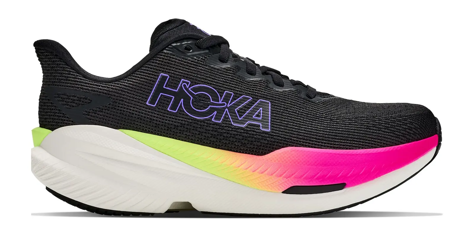 HOKA Mach X 3 in Black / Neon Nebula