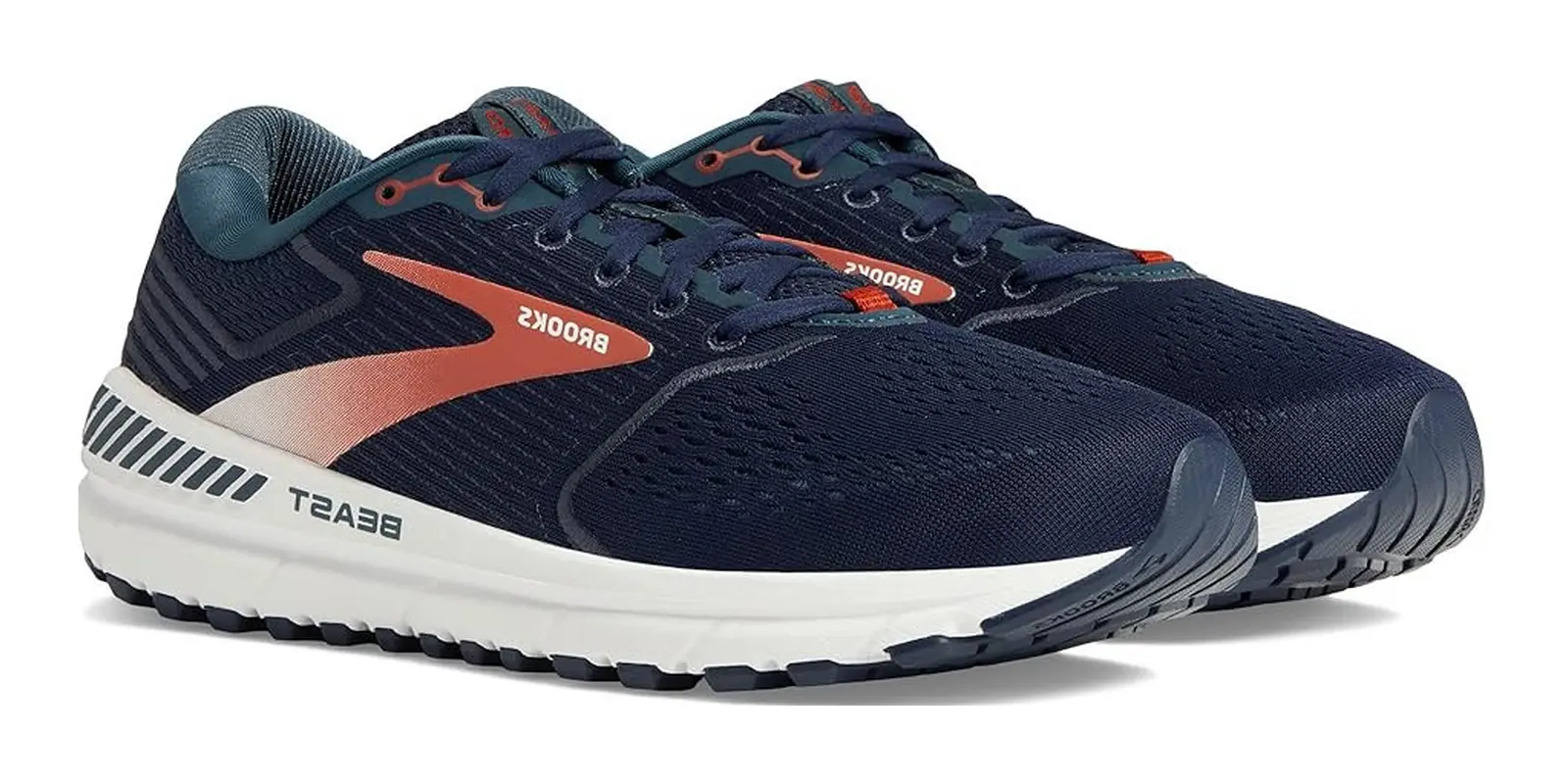 Brooks Beast 20 in Peacoatmidnightred