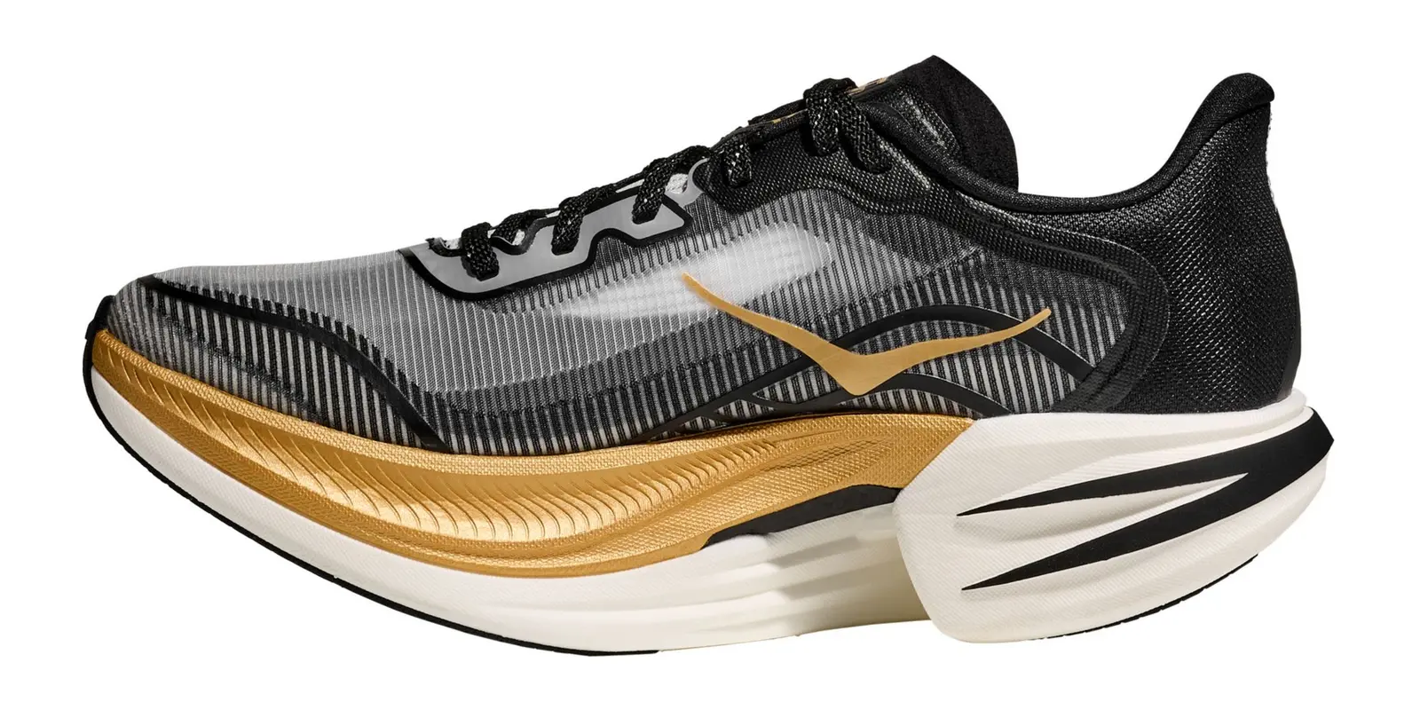 HOKA Cielo X1 2 0 in Black / Gold