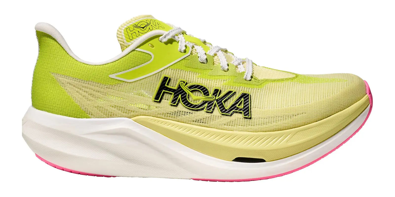 HOKA Rocket X 3 in Sunlight / Neon Citrus