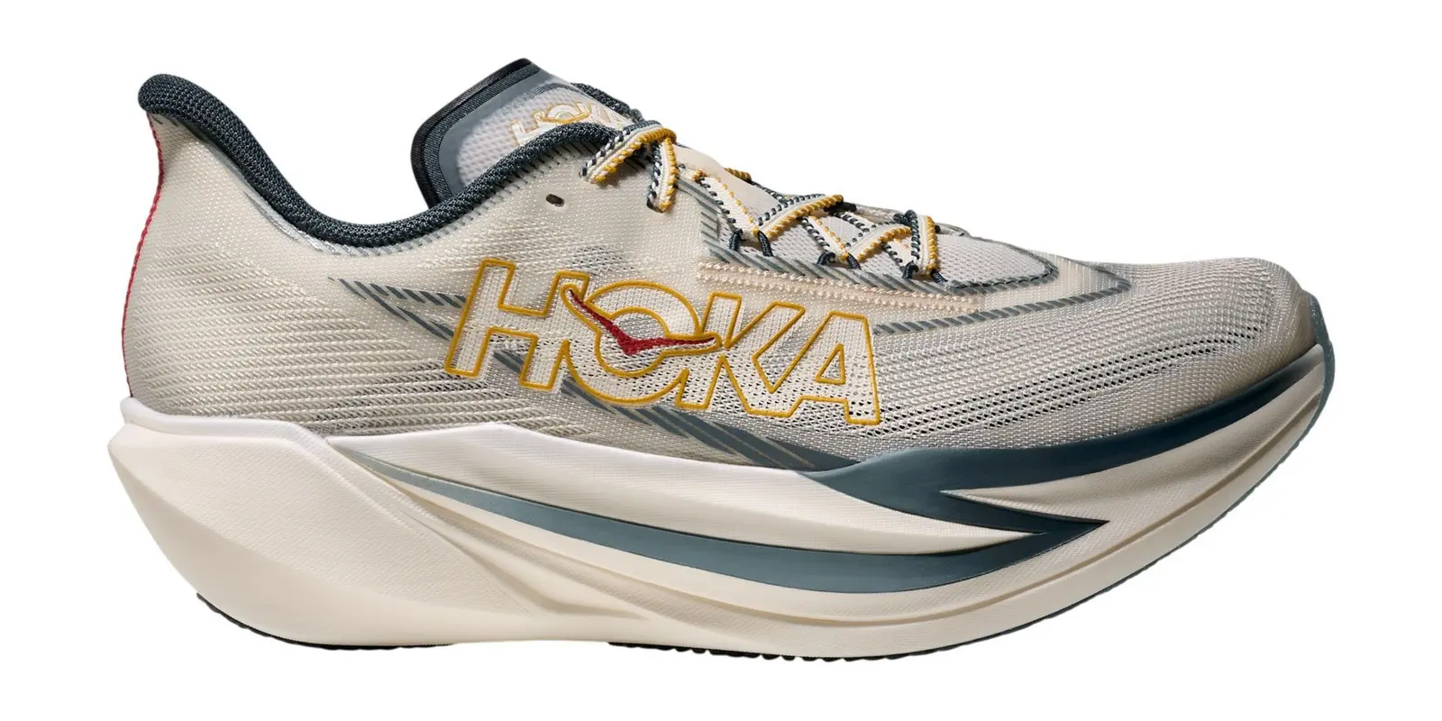 HOKA Cielo X1 3.0 in Alabaster / Yellow Gold