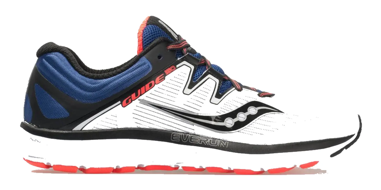 Saucony Guide ISO in Whitebluevizired
