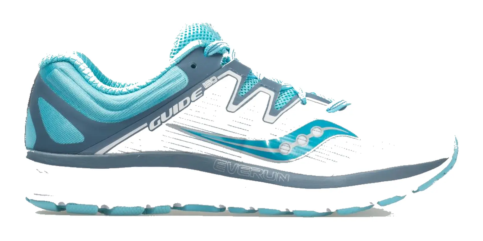 Saucony Guide ISO in White / Blue