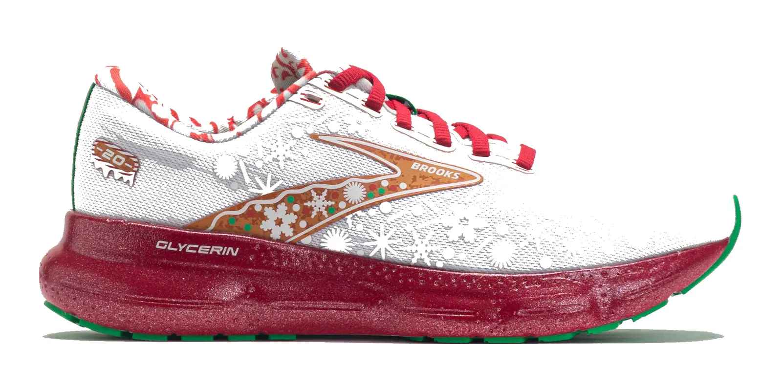 Brooks Glycerin 20 in Red